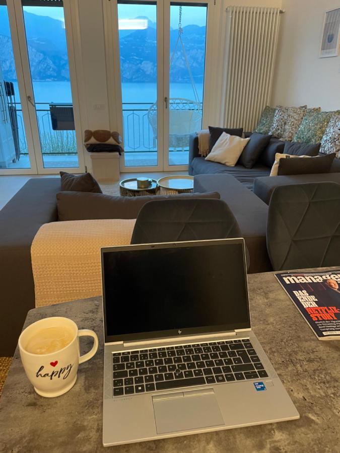 3 - Zimmer Wohnung in Malcesine Val di Sogno - Gardasee Esterno foto