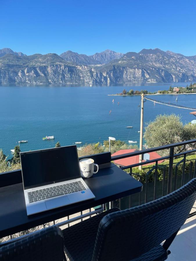 3 - Zimmer Wohnung in Malcesine Val di Sogno - Gardasee Esterno foto