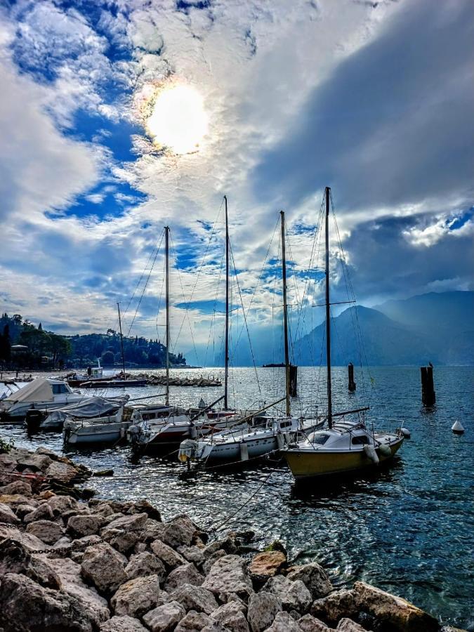 3 - Zimmer Wohnung in Malcesine Val di Sogno - Gardasee Esterno foto